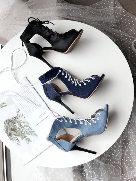 

big size 34-48 2021 summer fashion women solid platform heel sandals 3 colors, Black