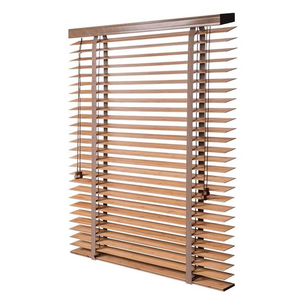 

bamboo shades wood roller blind ladder type venetian blinds for home or office 50mm