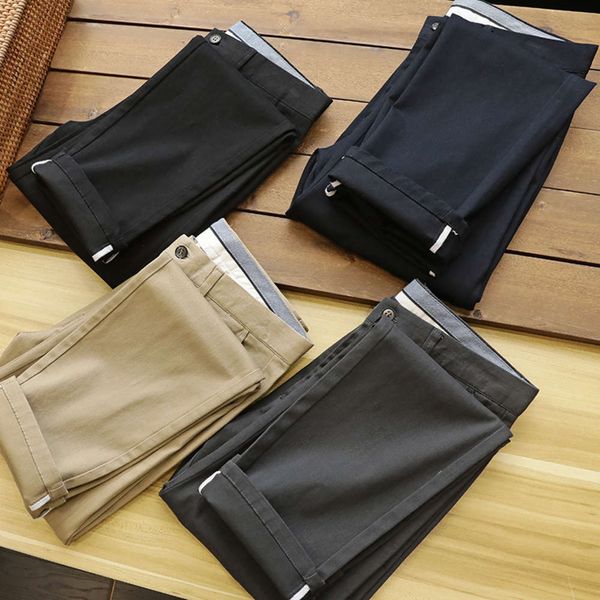 

dachang cattle goods offline autumn small casual pants, Black