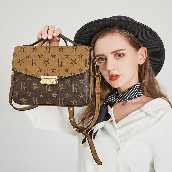 

evening bags 100% genuine leather women casual flap designer purses and handbags ladies fashionable lipstick bag original