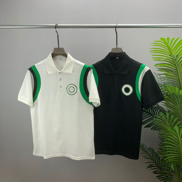 

2022 men's plus tees & polos with cotton printing and embroidery, 100% replica of apparel european size -sdv, Black;brown