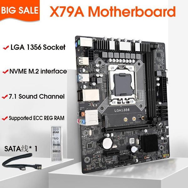 

motherboards x79a 2.0 motherboard lga 1356 support reg ecc server memory lga1356 xeon e5 processor