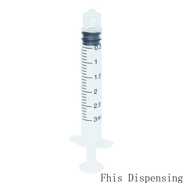 La miscela di soluto a siringa 3CC / 3ML per laboratori scientifici e dispensazione multipla utilizza la siringa industriale senza confezione da aghi di 50