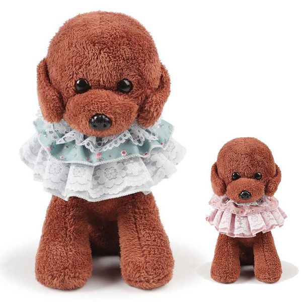 

dog apparel cute puppy lace scarf fashion pet accessories flower design girl bibs neckerchief saliva towel for chihuahua poodle cats