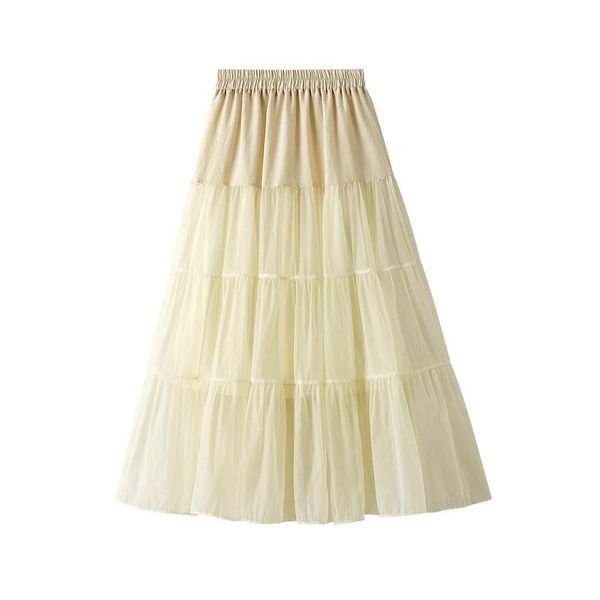 

skirts 2021 ins spring fashion women summer cottonlong #8827, Black
