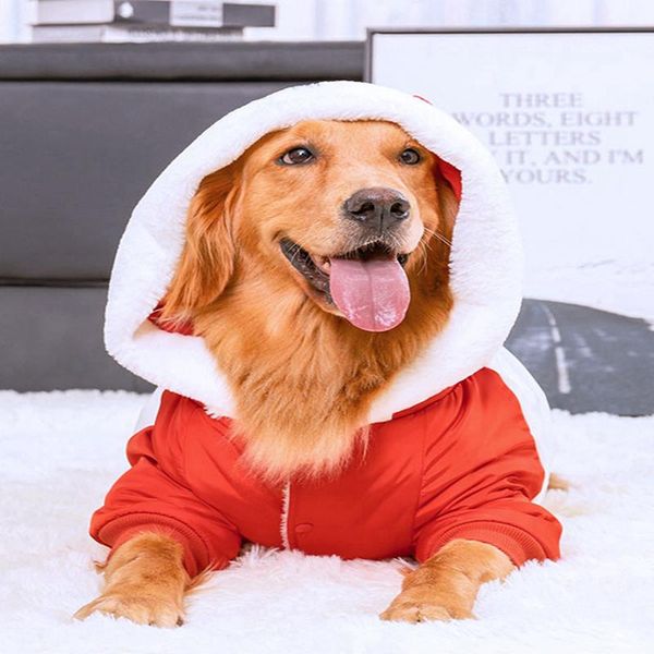 

dog apparel jormel big clothes for golden retriever and other dogs large winter coat warm thick cotton