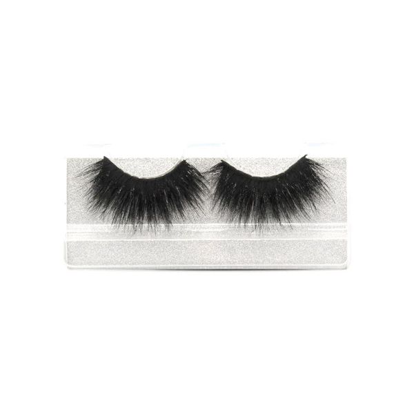 

false eyelashes 27mm mink transparent with natural long 100% handmade 3d
