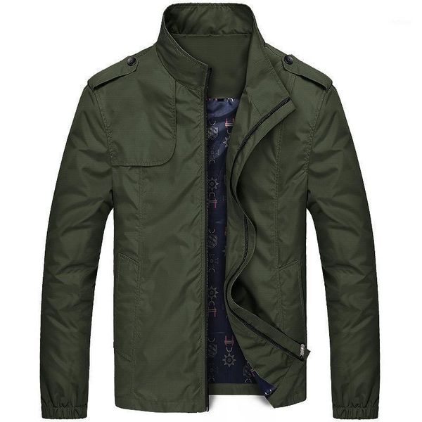 

men's jackets spring autumn slim fit solid mens bomber jacket male casual overcoat fashion baseball top, Black;brown