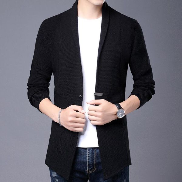 

men's jackets 2021 solid color sweater casual t-shirt, Black;brown