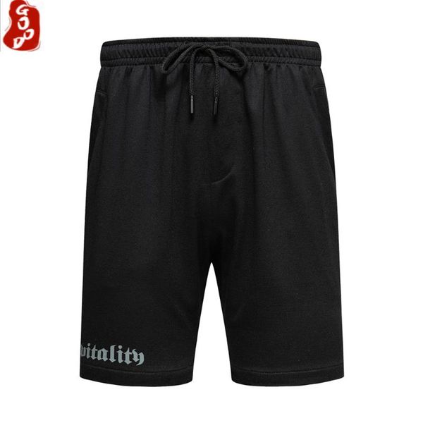

men's shorts 2021 solid euro size summer mens beach cotton casual male homme brand clothing joggers, White;black