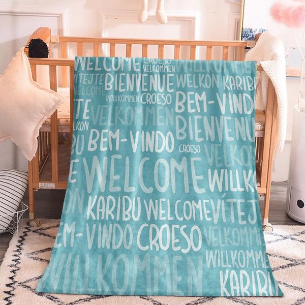 

blankets 3d print english alphabet for living room bedroom bed home office modern customize fashion super soft warm blanket decor adult