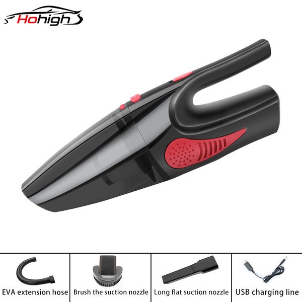 

5000pa handheld super suction portable cordless/ plug wet / dry vacuum cleaner for car home