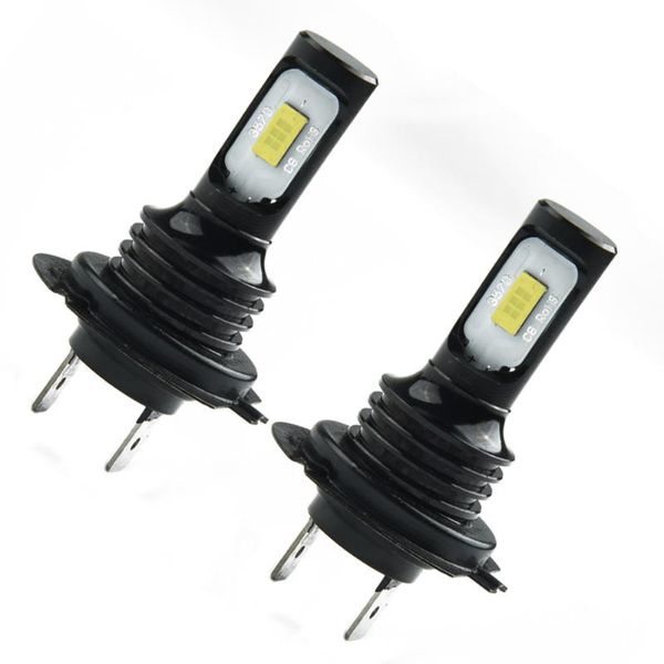 

car headlight high/low kit 12v-24v dc 2 smd 6000k canbus error headlights