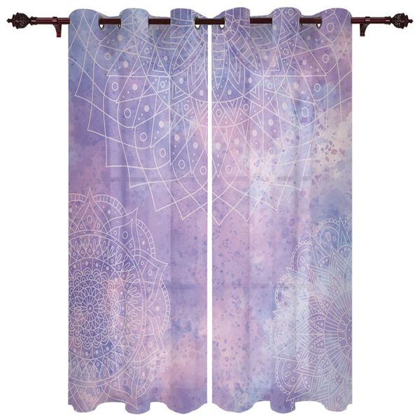 

curtain & drapes living room luxury curtains pattern purple watercolor kitchen bedroom decoration outdoor pavilion