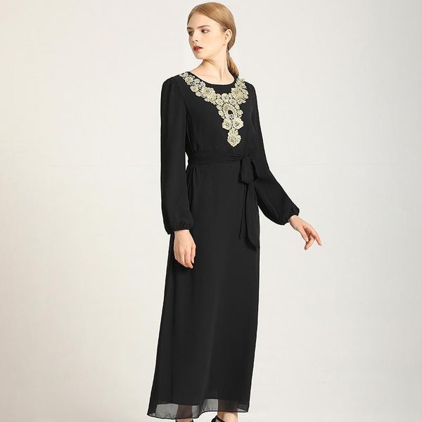 

ethnic clothing kaftan robe musulmane longue dubai abaya turkey muslim fashion eid abayas for women turkish dresses caftan dress islam, Red