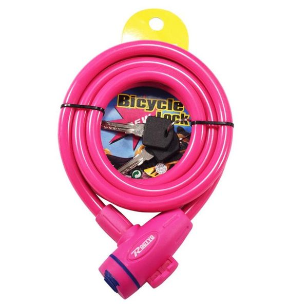 

bike locks portable mountain ring lock universal anti-theft cable bicycle safety with riding equipment