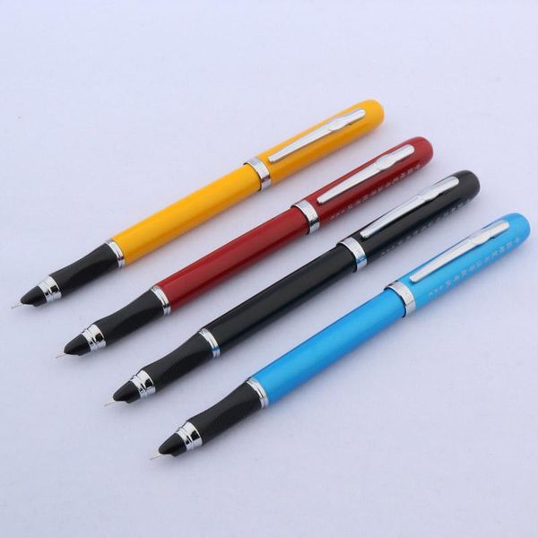 

fountain pens office metal blue red black gift classic student pen