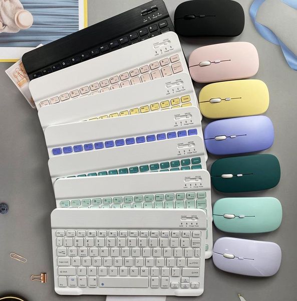 

keyboard mouse combos gamer girls gaming wireless bluetooth for ipad phone tablet colorful keycap pc computer lapkey board