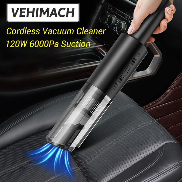

6000pa hing suction vacuum cleaner mini portable handheld car wet dry dual-use auto cleaning accessories