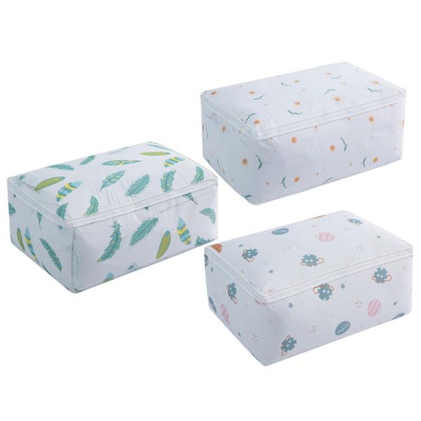 

clothing & wardrobe storage 3pcs large-capacity quilt pouch household bag clothes organizer