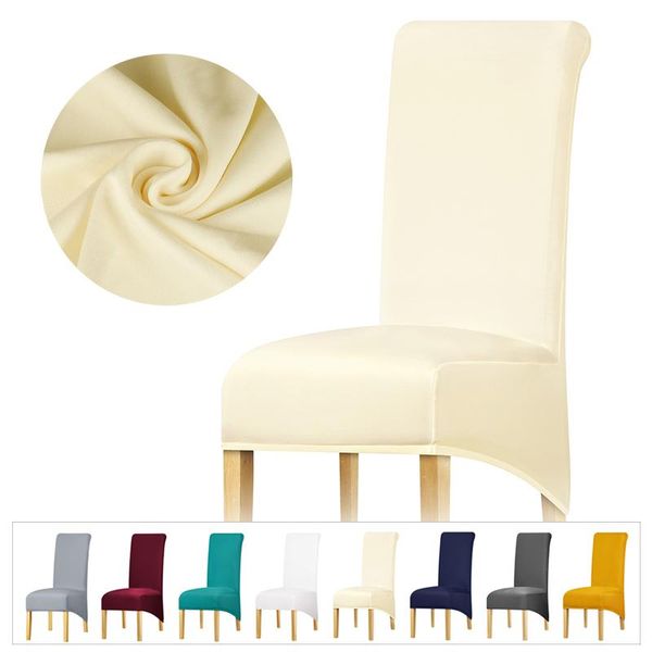 

chair covers xl size stretch cover long back seat slipcover for restaurant el wedding banquet living dining chairs