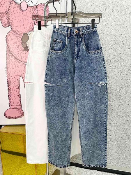 

women's jeans 2021 women fashion loose cut 0702, Blue