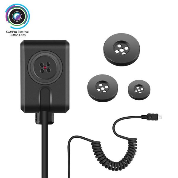 

pro button camera external lens 720p compatible with small body kj21pro, not for mini boblov cam cameras
