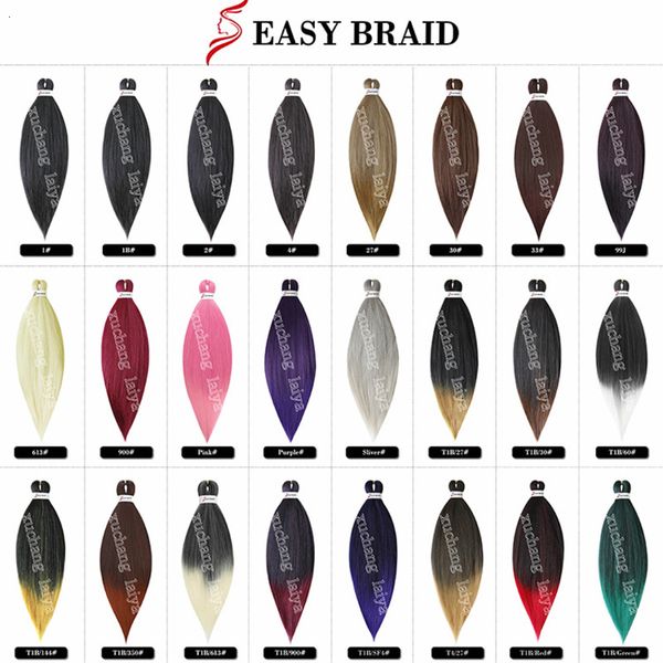 

fiber wig chemical easy low temperature silk soft dirty crochet hair ez braid, Black