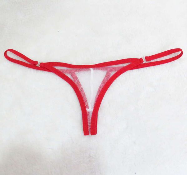 

underwear mini women's t-pants mesh thong, Black;white