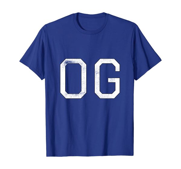 

novelty original gangster t-shirt, og funny t-shirt for men, White;black