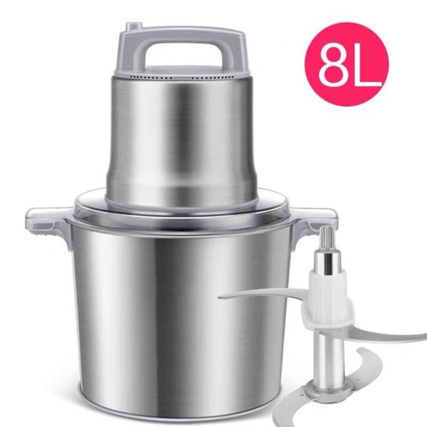 

electric meat grinder commercial household mincer multi-function stuffing chopped vegetable stainless steel mixer grinders