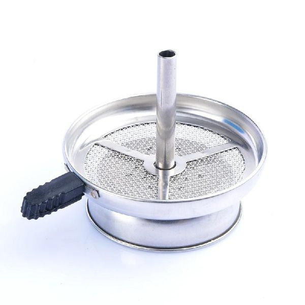 DHL Free shisha narghilè Supporto per carbone Kit di gestione del calore Vassoio per carbone in metallo Testa del sistema oal