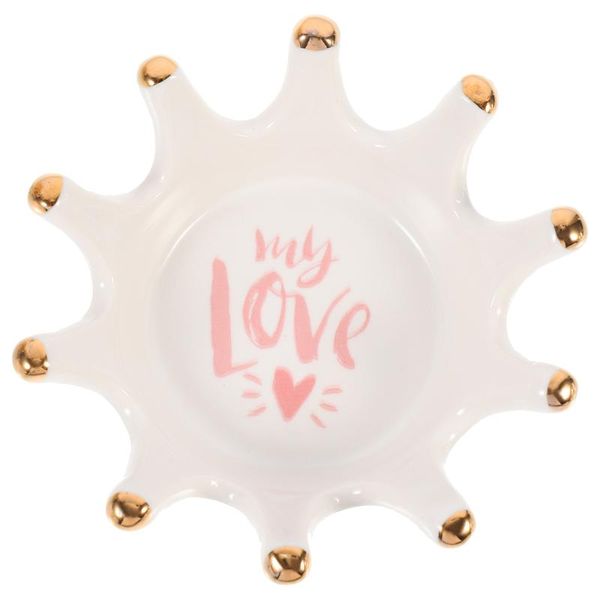 

kitchen storage & organization crown jewelry nail pen dish holder art dappen