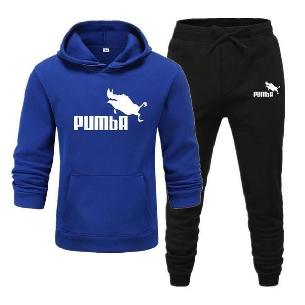 

men's hoodies & sweatshirts sportswear casual winter warm tracksuit two pieces sets stand collar jackets sweatshirt pants joggers track, Black