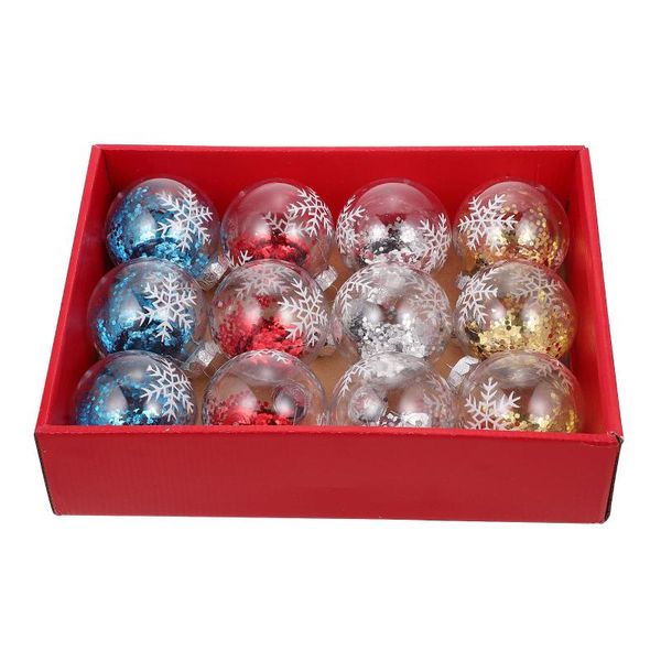 

party decoration 1 box of christmas ornaments xmas tree hanging ornament