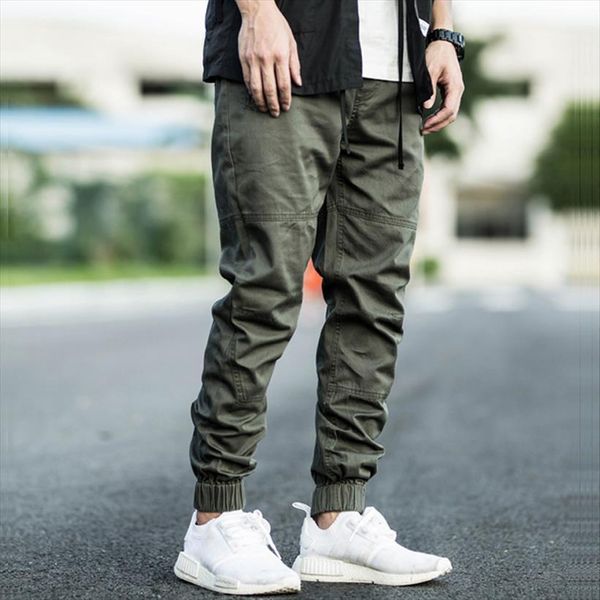 

solid color pencil trousers women pants sweatpants streetwear male casual fashion slim fit large size spring, Black