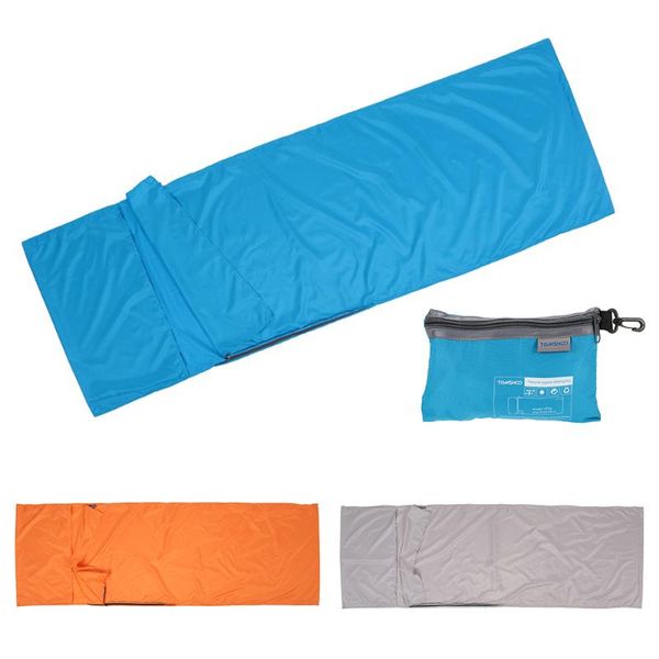 

sleeping bags tomshoo 70*210cm bag outdoor travel camping single liner with pillowcase polyester pongee