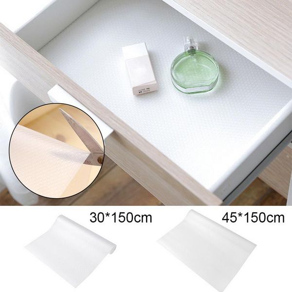 

mats & pads 1pc clear eva waterproof oil-proof shelf cupboard cabinet drawer liner non-slip table cover mat home kitchen decor tools