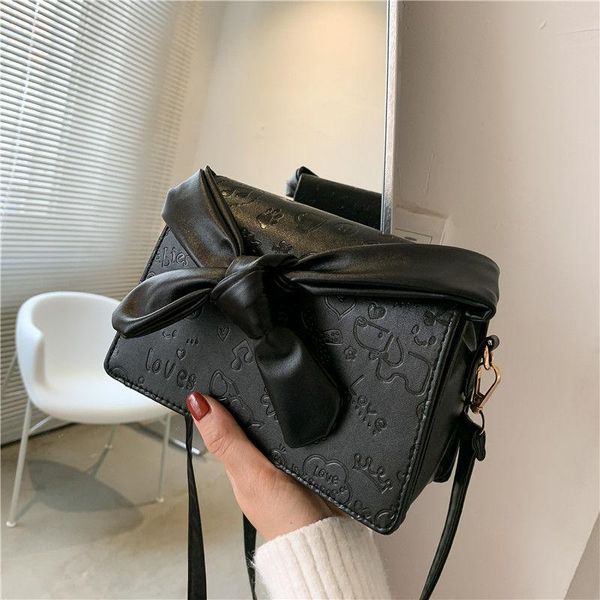 

evening bags bowknot bag female forest simple and versatile diagonal 2021 trendy fashion one-shoulder shopping