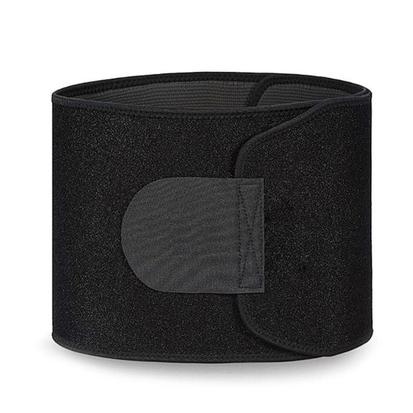 

waist supporter sports elastic breathable back strap belt for support, Black;gray