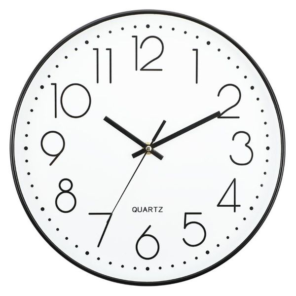 

wall clocks creative silent clock 10 inch nordic home decor hanging horloge modern for living room office quartz