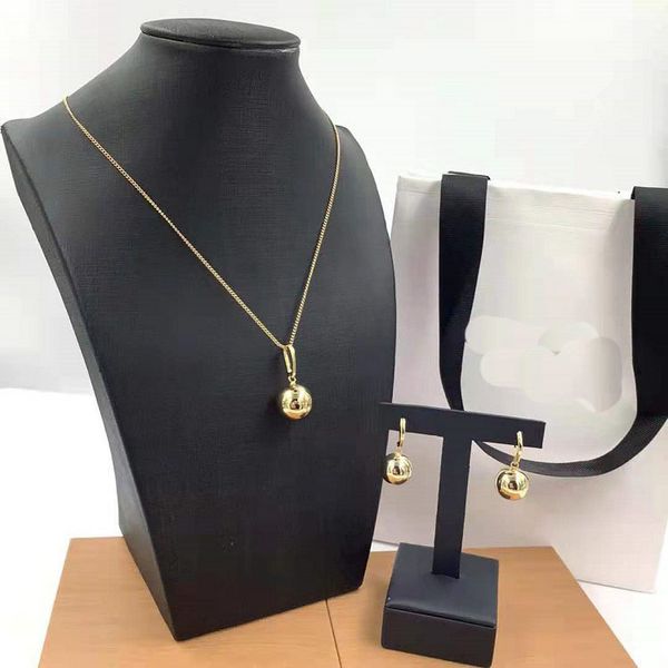 

special offer 70% off saijia letter bell clavicle chain necklace earrings, Silver