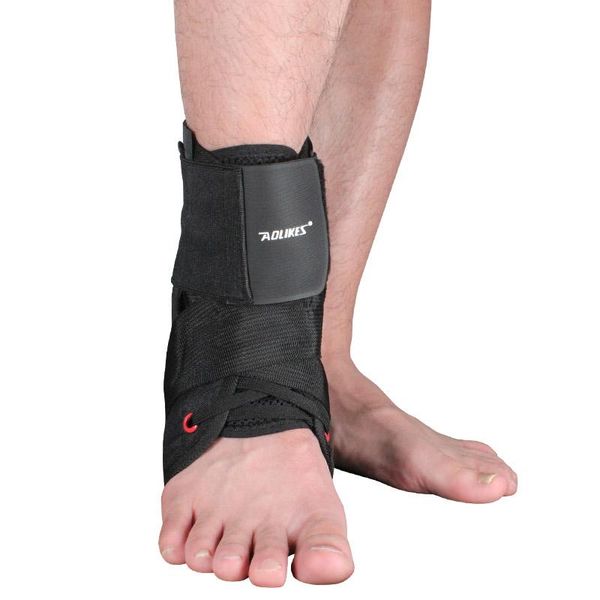 

ankle support adjustable breathable anti-slip foot heel cover protective wrap fitness sportswear, Blue;black