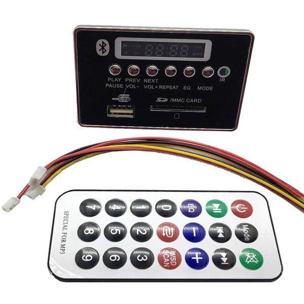 

& mp4 players wireless bluetooth-compatible mp3 decoder board module fast car audio player hands-call support usb fm tf card