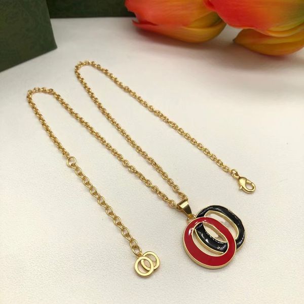 

2022 brand original jewelry pendant designer ladies fashion simple high-end real gold electroplating letter necklace, Silver