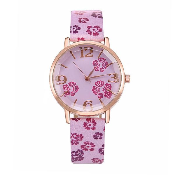

wristwatches orologio donna brand watch women 2021 personalized fashion printing quartz ladies gift montre femme, Slivery;brown