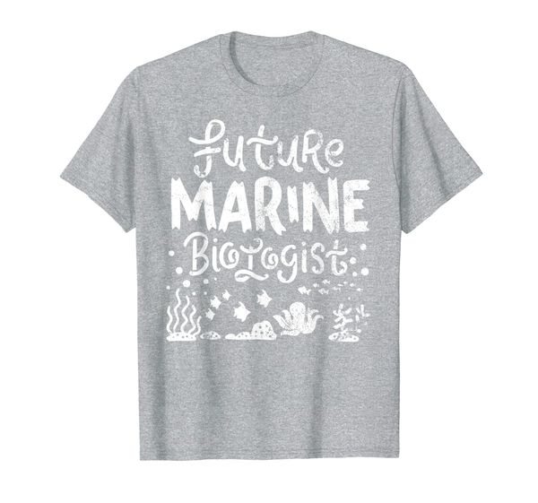 

future marine biologist t-shirt biology tshirt student gift, White;black