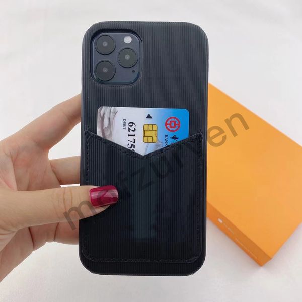 

fashion cell phone cases designer card wallet phone for iphone 13 case 12 11 pro max