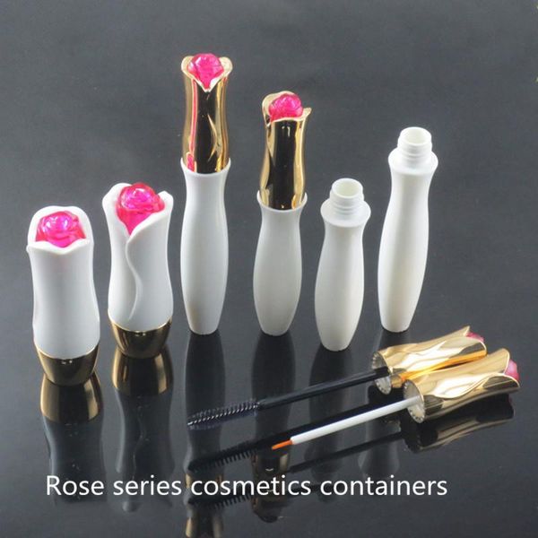 

storage bottles & jars wholesale lip containers rose shapes lid lipstick tube mascara growth liquid eyeliner empty bottle cosmetic pack