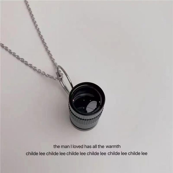 

pendant necklaces mini-portable necklace that doubles as a telescope, Silver